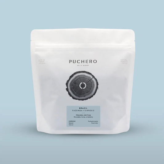 PUCHERO Coffee Brasil Fazenda Corrego - Natural Espresso-Food-50582089