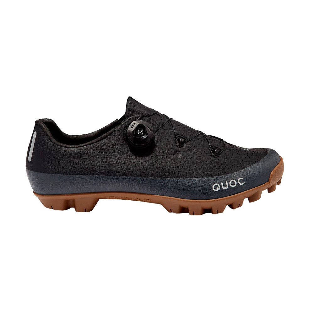 QUOC Gran Tourer II CROSS COUNTRY Gravel/MTB Shoes - Black Gum-Gravel Cycling Shoes-