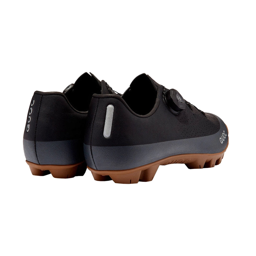 QUOC Gran Tourer II CROSS COUNTRY Gravel/MTB Shoes - Black Gum-Gravel Cycling Shoes-