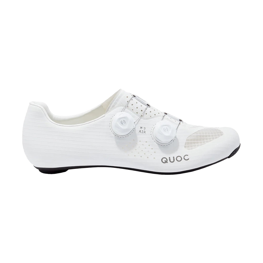 QUOC M3 Air Road Cycling Shoes - White-Road Cycling Shoes-