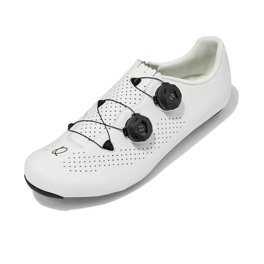 QUOC MONO II Road Cycling shoes - WHITE-Road Cycling Shoes-5060467872935