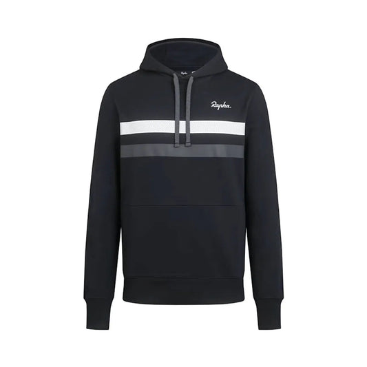 RAPHA Brevet Hoodie AW2023 - AWG Black/Grey-Velodrom