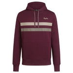 RAPHA Brevet Hoodie - WPF Wine/Stone/Dark Beige-Velodrom