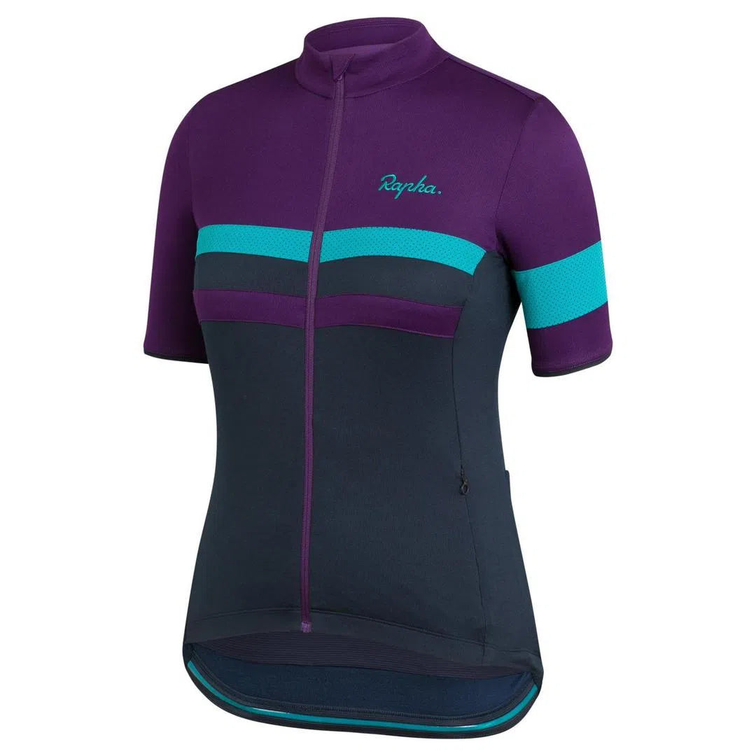 RAPHA Brevet II Women Jersey - Purple-Velodrom