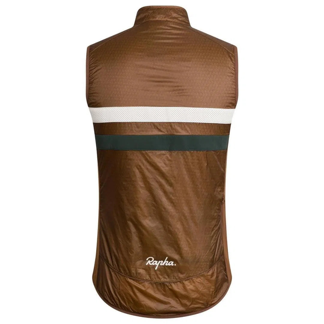 RAPHA Brevet Insulated GIlet - Brown Default Velodrom Barcelona 