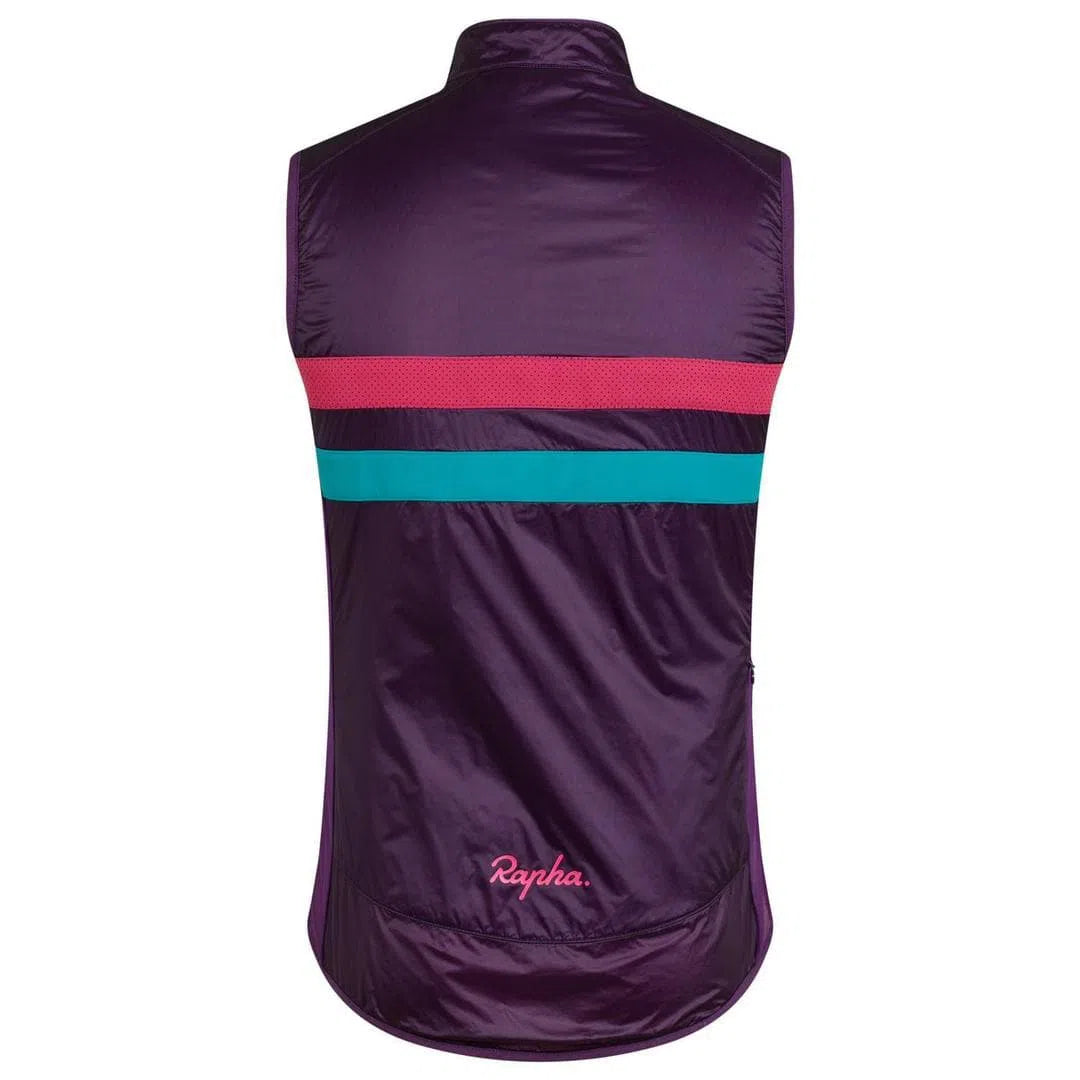 RAPHA Brevet Insulated Gilet - Purple Default Rapha 