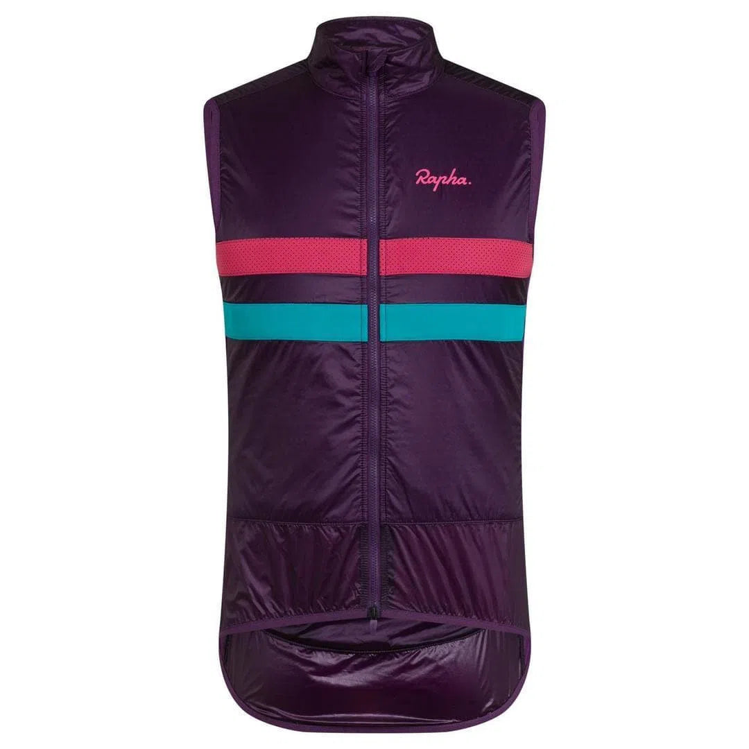 RAPHA Brevet Insulated Gilet - Purple Default Rapha 