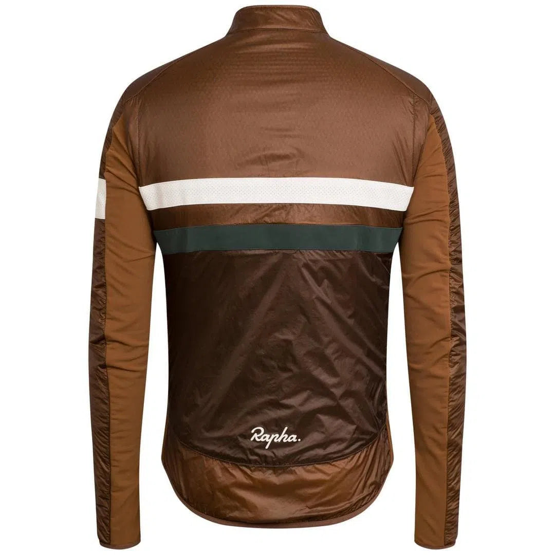 RAPHA Brevet Insulated Jacket - Brown Default Velodrom Barcelona 