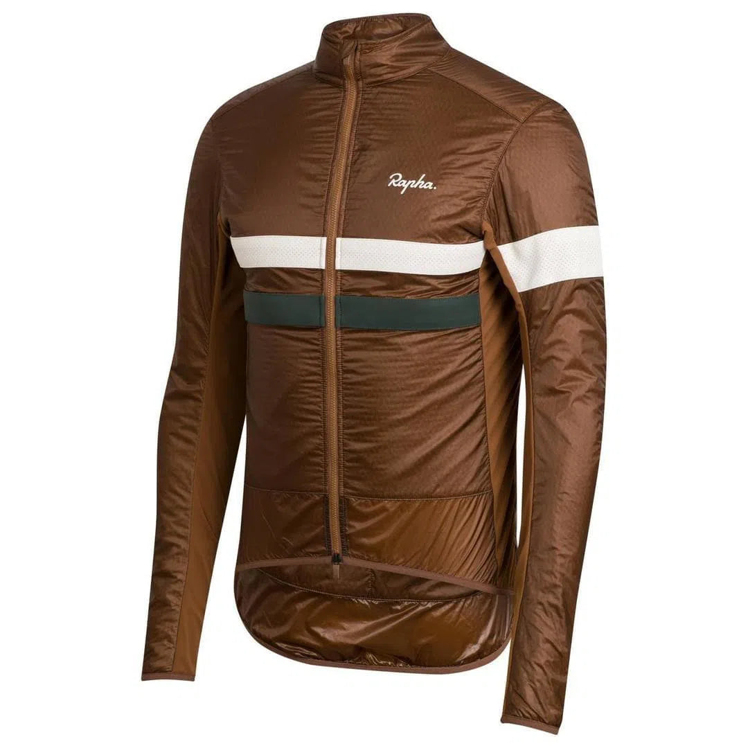 RAPHA Brevet Insulated Jacket - Brown Default Velodrom Barcelona 