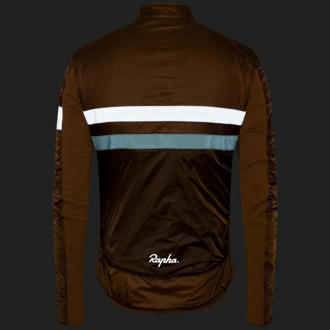 RAPHA Brevet Insulated Jacket - Brown Default Velodrom Barcelona 