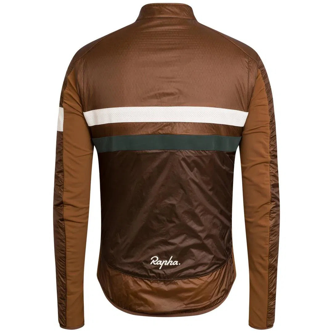 RAPHA Brevet Insulated Jacket - Brown EMP-Velodrom