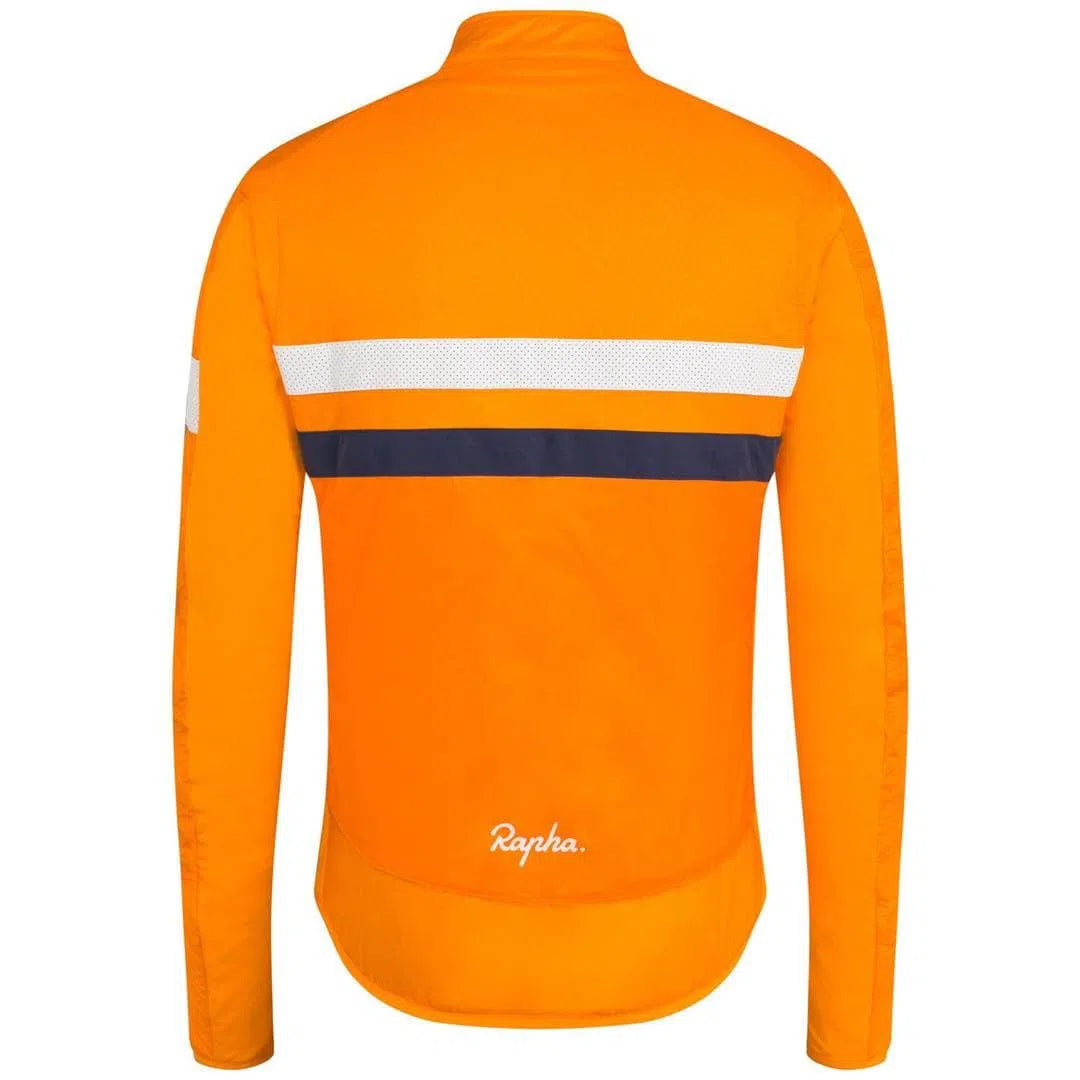 RAPHA Brevet Insulated Jacket - Orange Default Velodrom Barcelona 