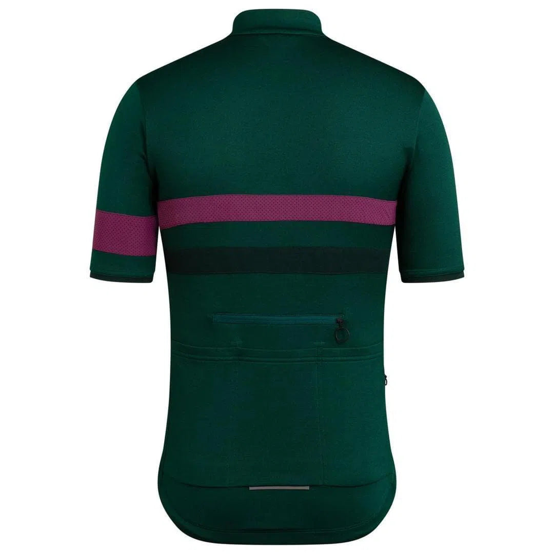 RAPHA Brevet Jersey - BGR Green Default Rapha 