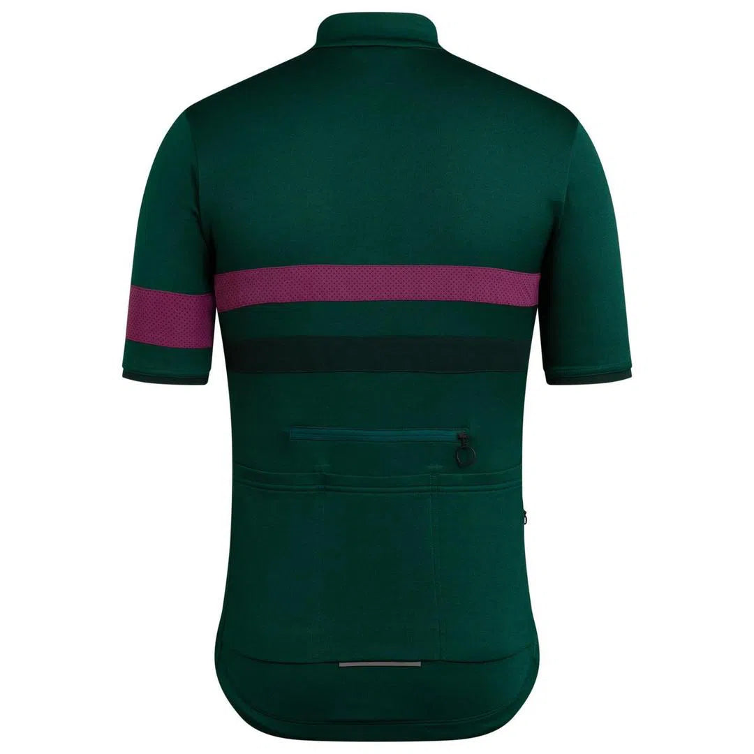 RAPHA Brevet Jersey - BGR Green-Velodrom