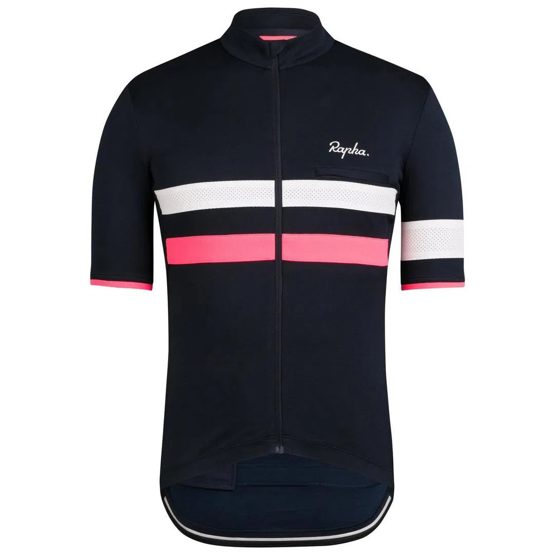 RAPHA Brevet Jersey - Navy-Velodrom