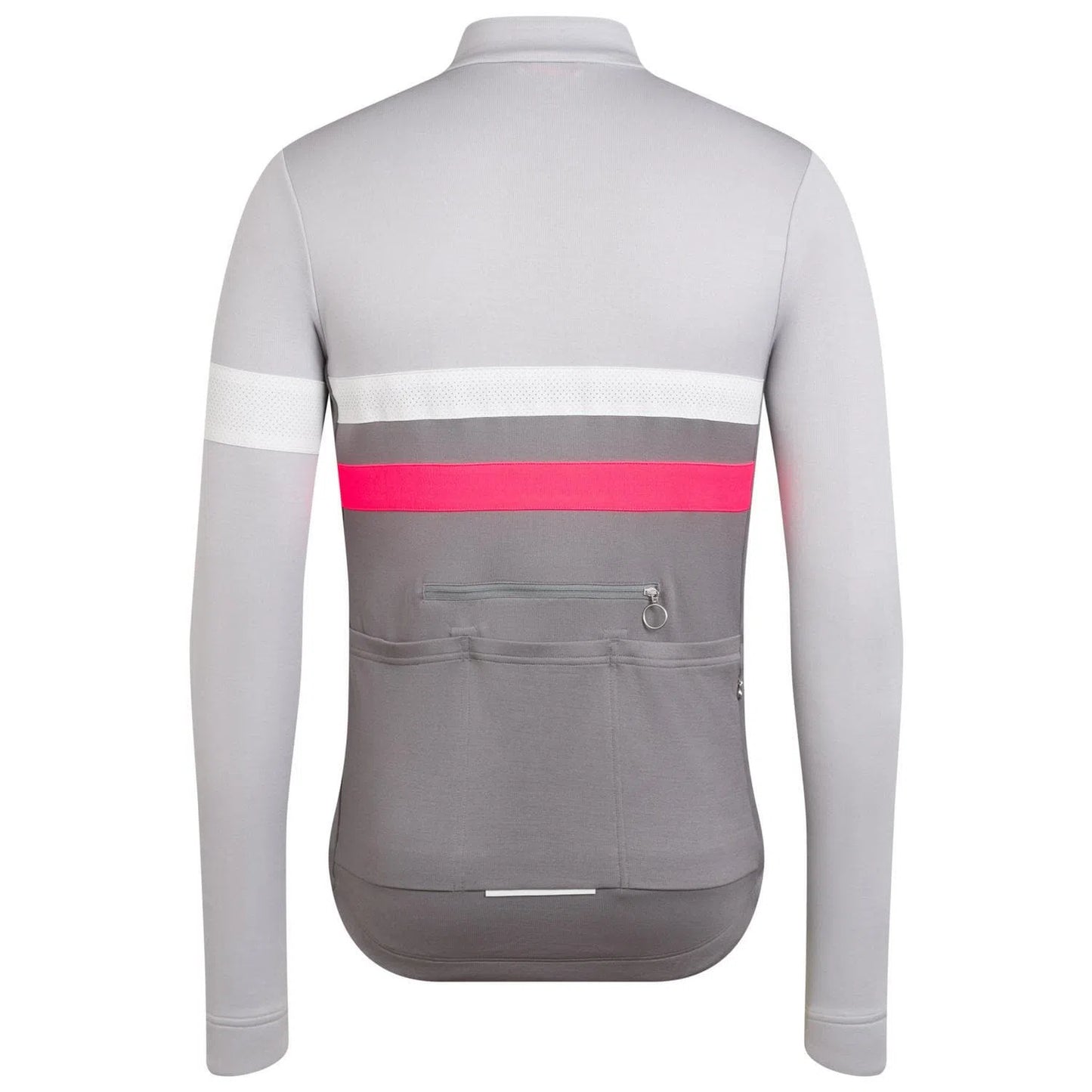 RAPHA Brevet Long Sleeve Jersey - MCP Light Grey-Velodrom