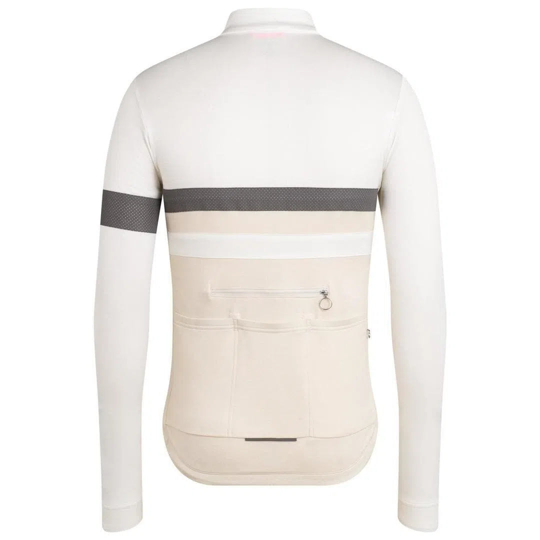 RAPHA Brevet Long Sleeve Jersey - White Default Rapha 