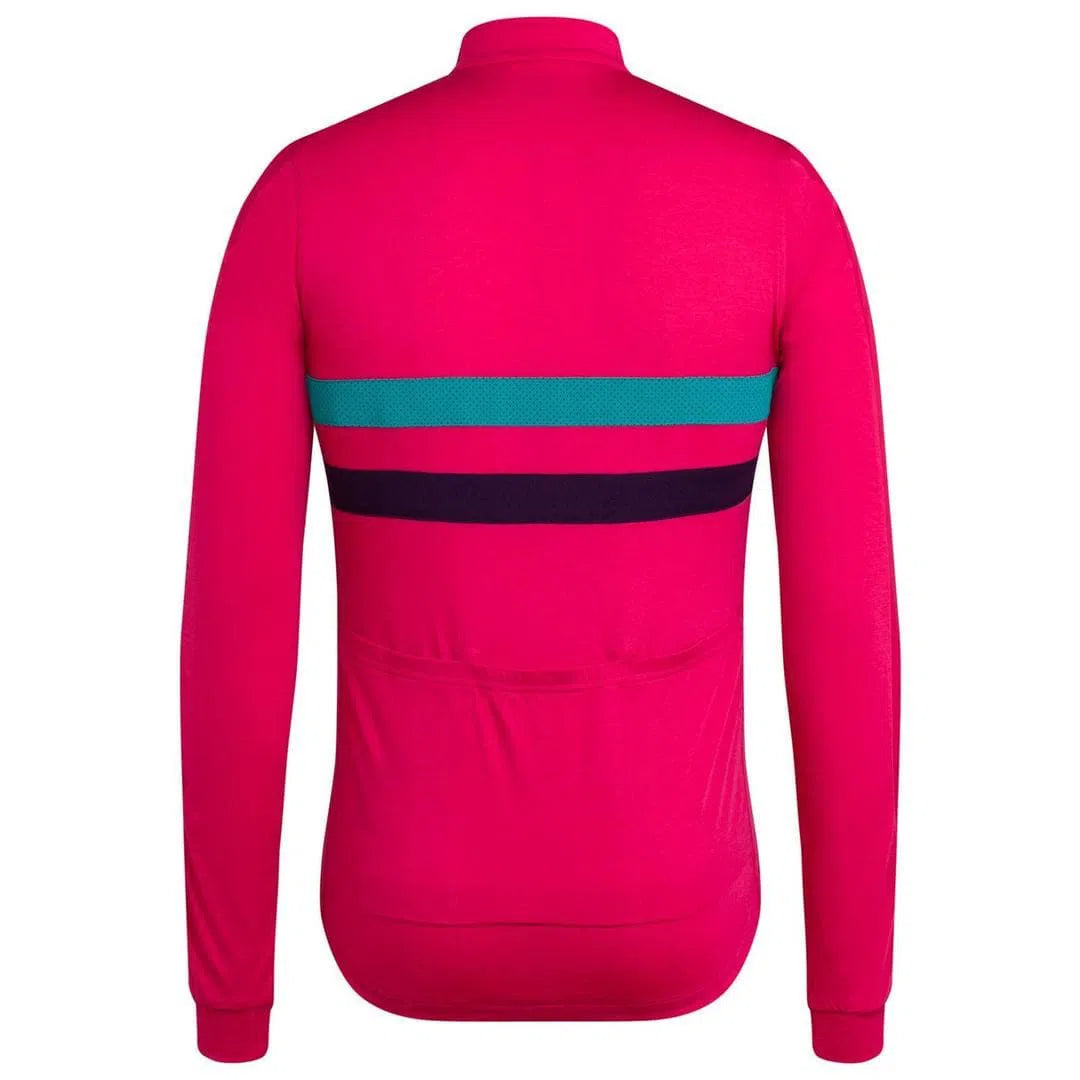 RAPHA Brevet Windblock Jersey CRS Pink Velodrom CC