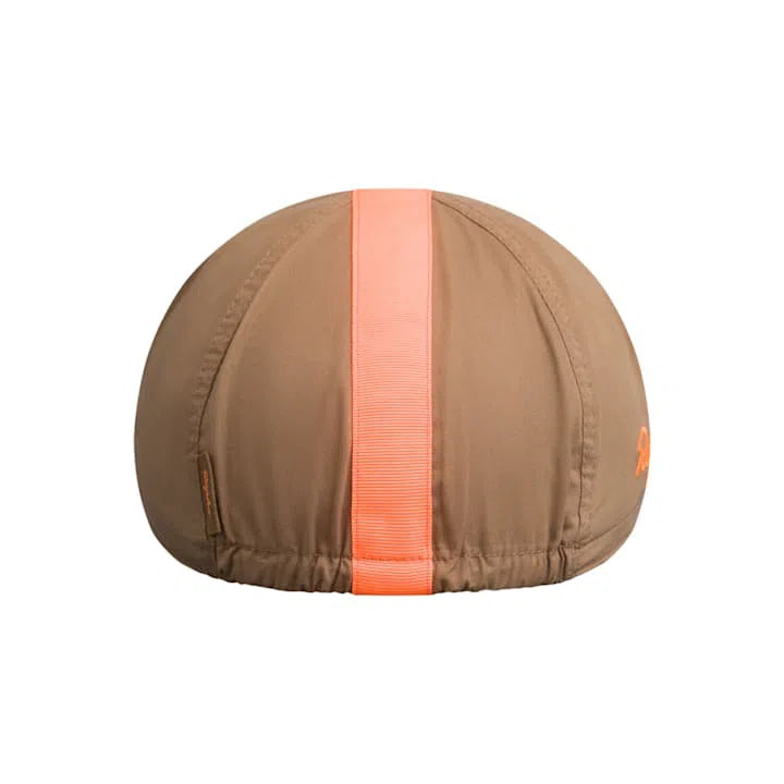 RAPHA Cap II - ILW Brown/Fluorescent Coral-Velodrom