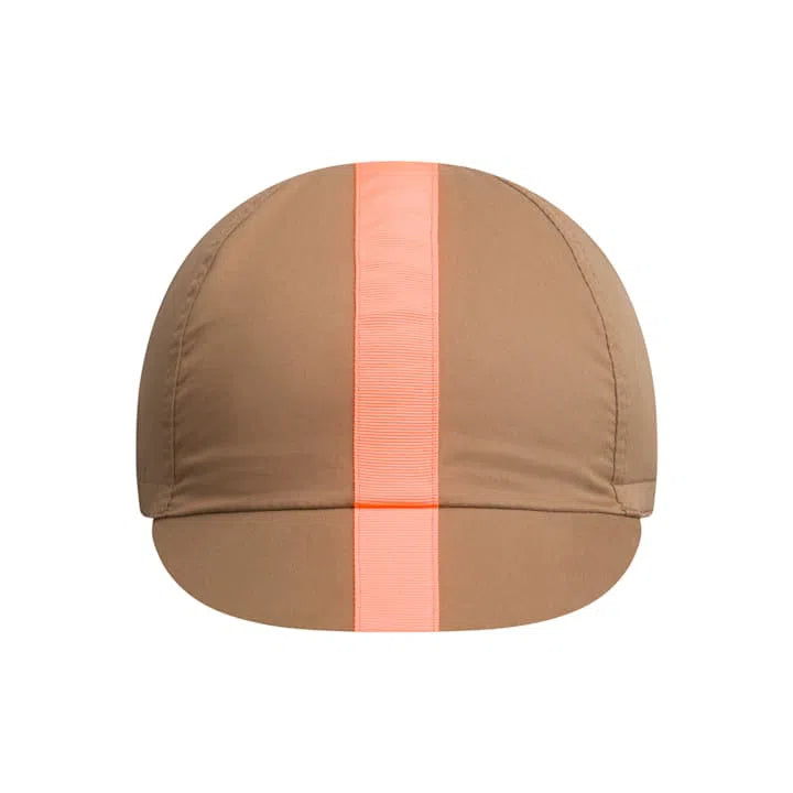 RAPHA Cap II - ILW Brown/Fluorescent Coral-Velodrom