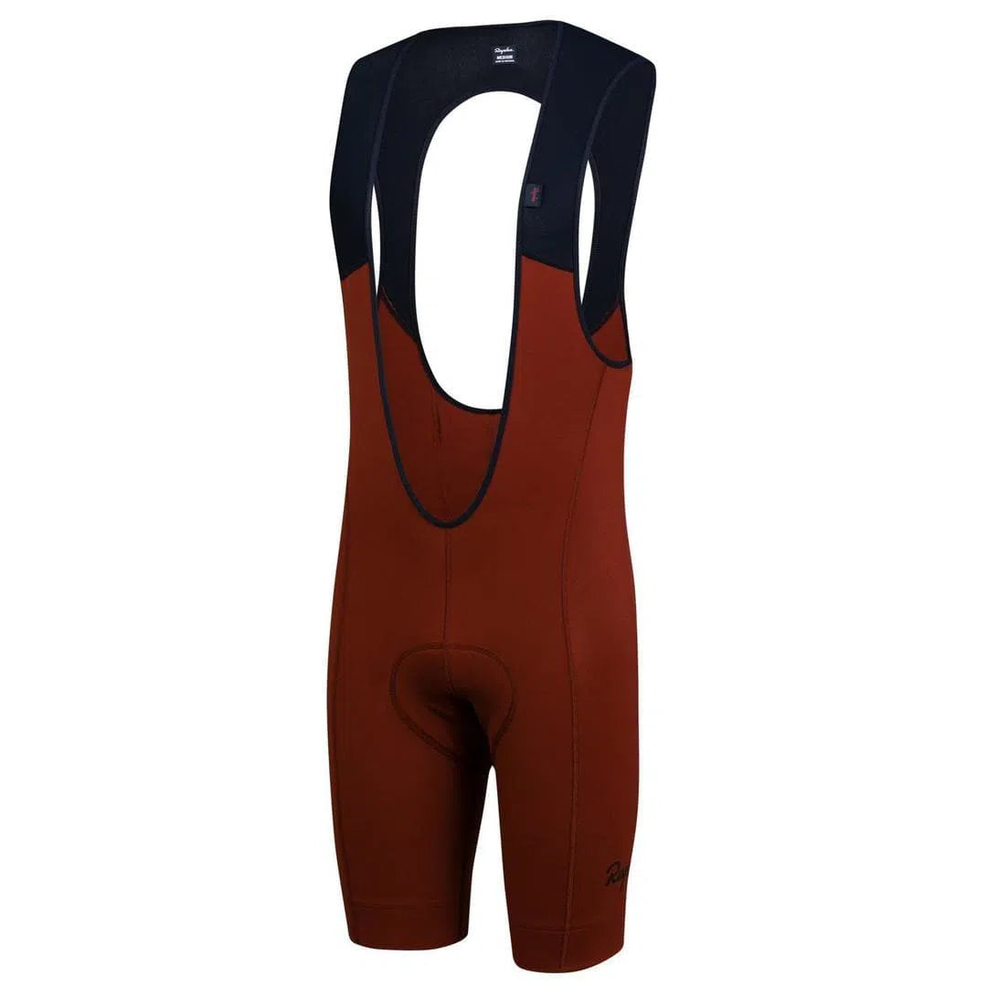 RAPHA Classic Bib Shorts II - Brick/Dark Navy Default Rapha 