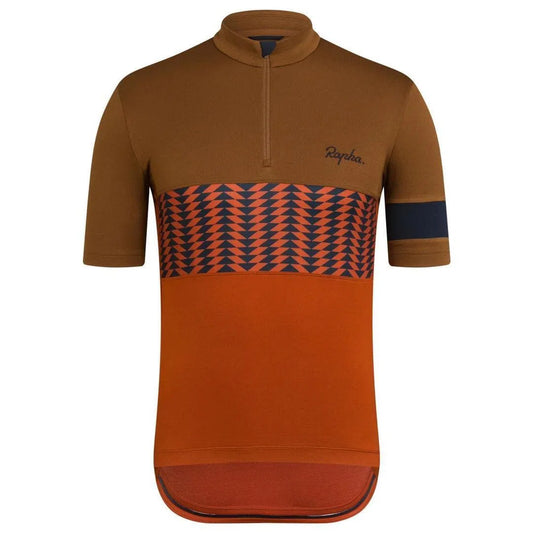 RAPHA Classic Climbs Jersey - PIE Paprika/Brown Default Rapha 