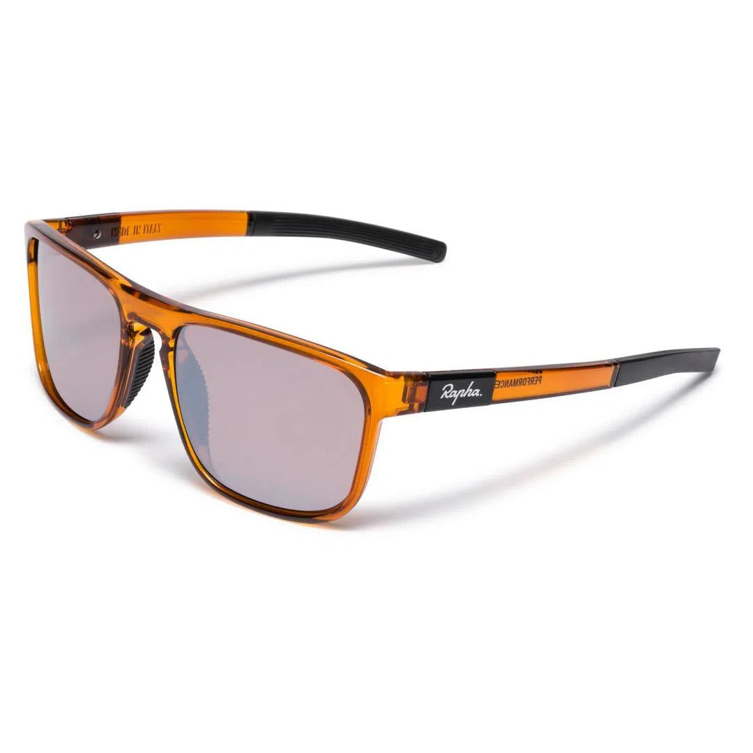 RAPHA Classic Eyewear - BMB Brown/Black Mirror Lens-Velodrom