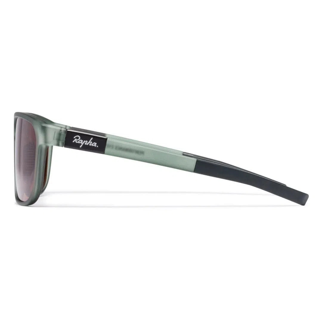 RAPHA CLASSIC GLASSES - Green Transparent/Pink Lens GTR Default Velodrom Barcelona 