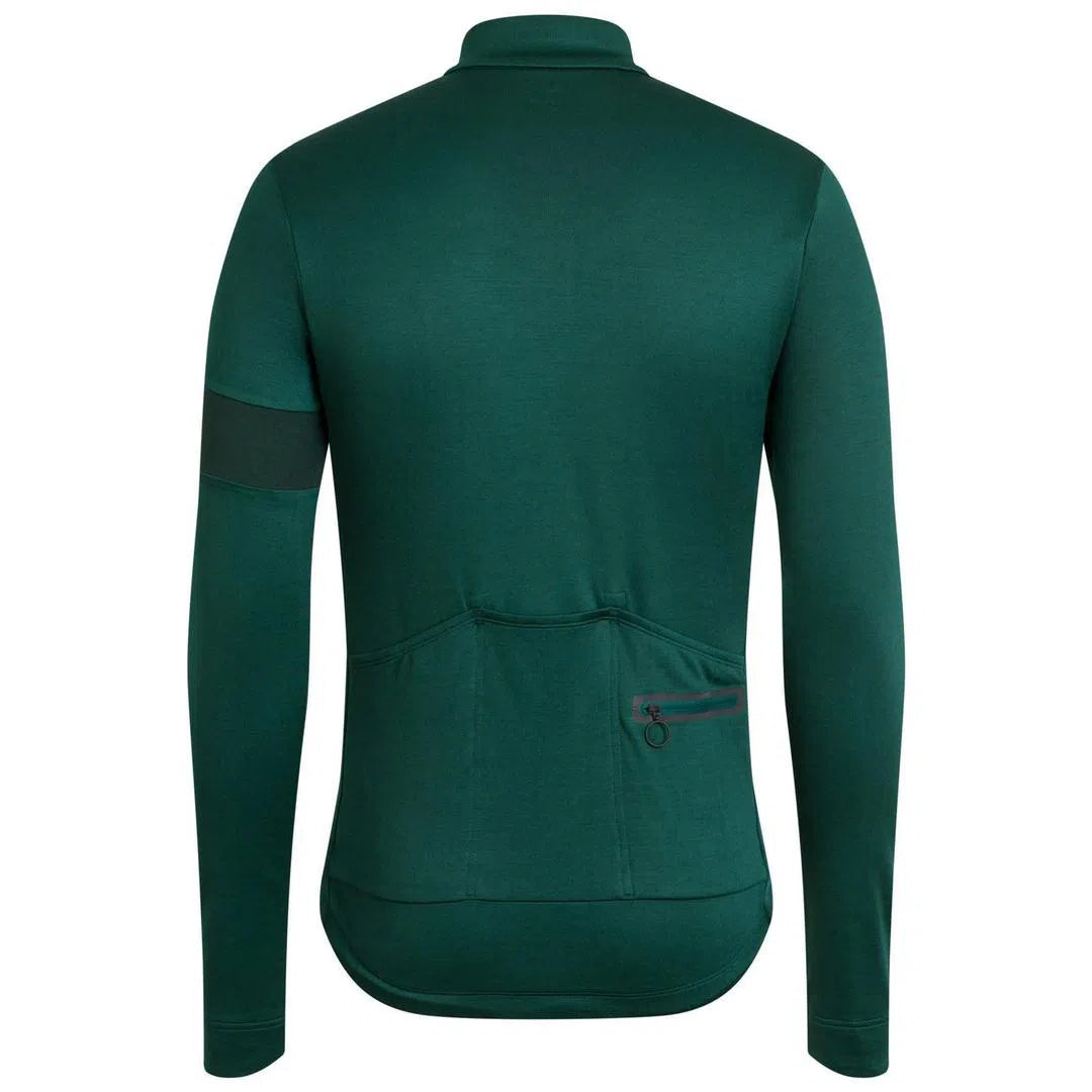 RAPHA Classic Long Sleeve Jersey II - Green BGR-Velodrom