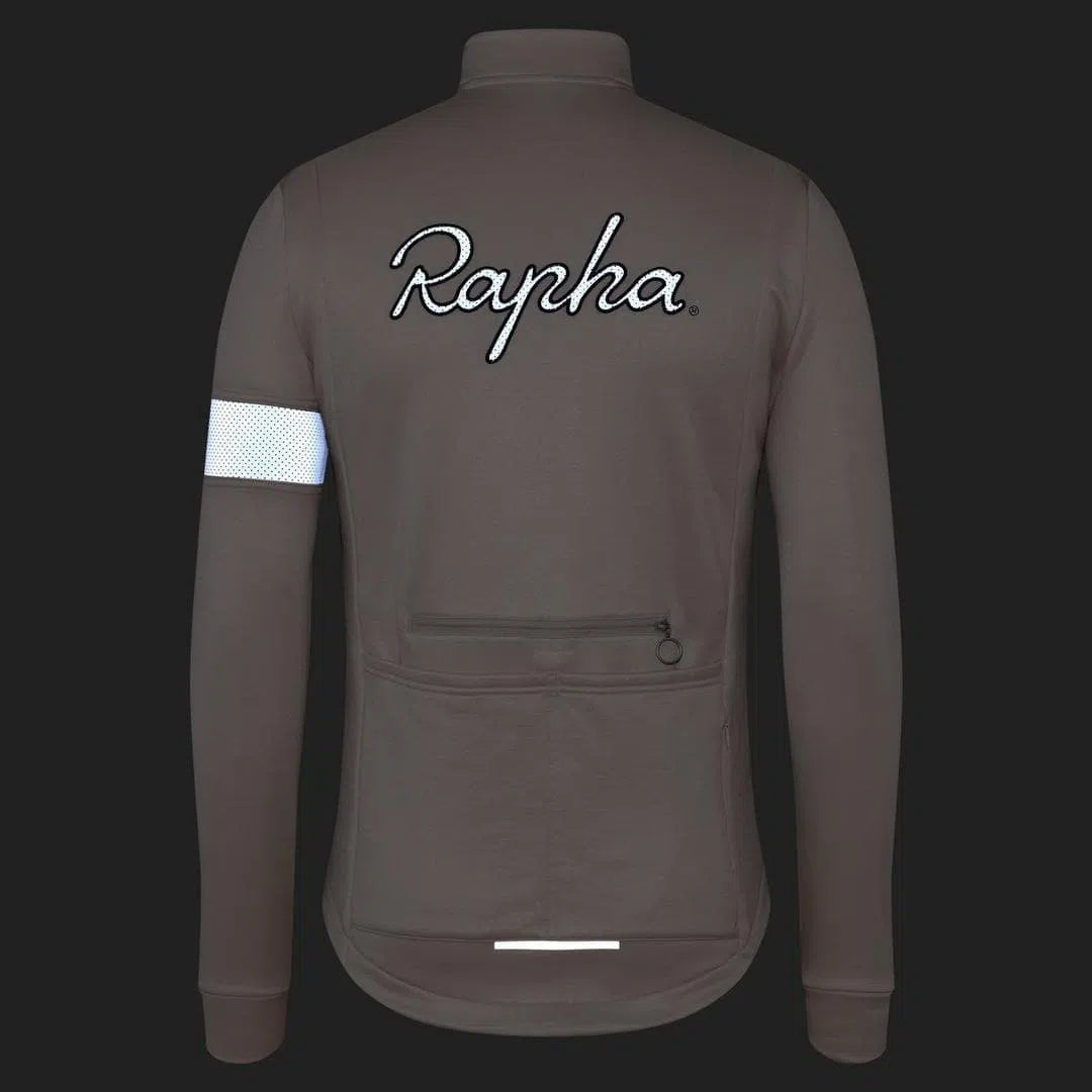 RAPHA Classic Winter Jersey - BCH Off White Default Rapha 