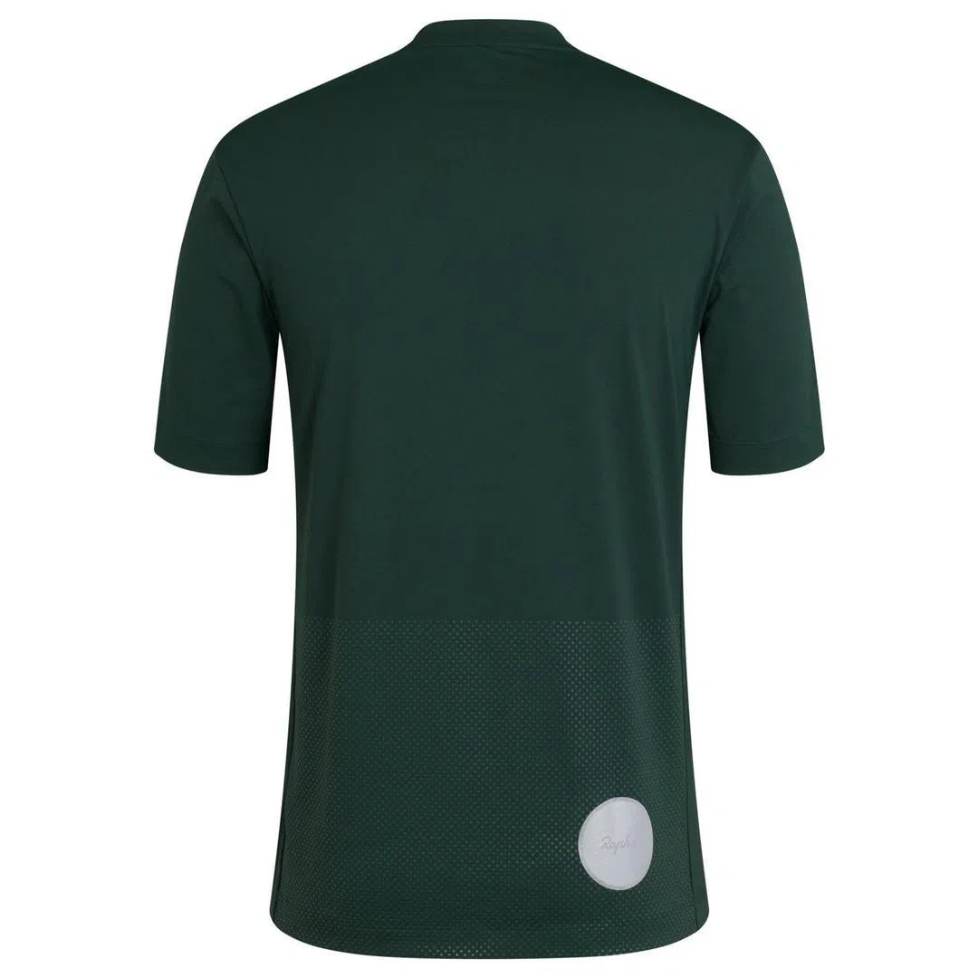 RAPHA Commuter Reflective TShirt - Dark Green-Velodrom