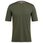 RAPHA Commuter Reflective T Shirt - Dark Olive Marl Default Velodrom Barcelona 