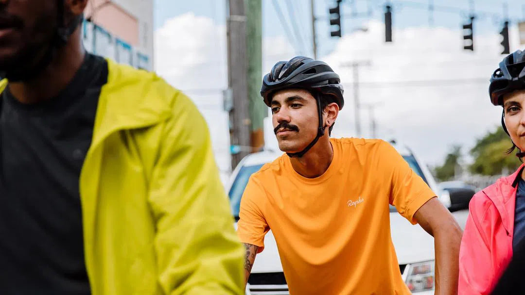 RAPHA Commuter Reflective TShirt - Dark Yellow-Velodrom