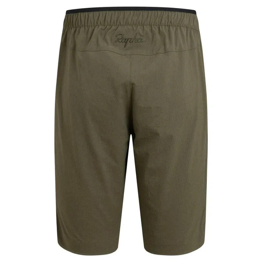 Rapha COMMUTER SHORTS - Dark Olive Default Velodrom Barcelona 