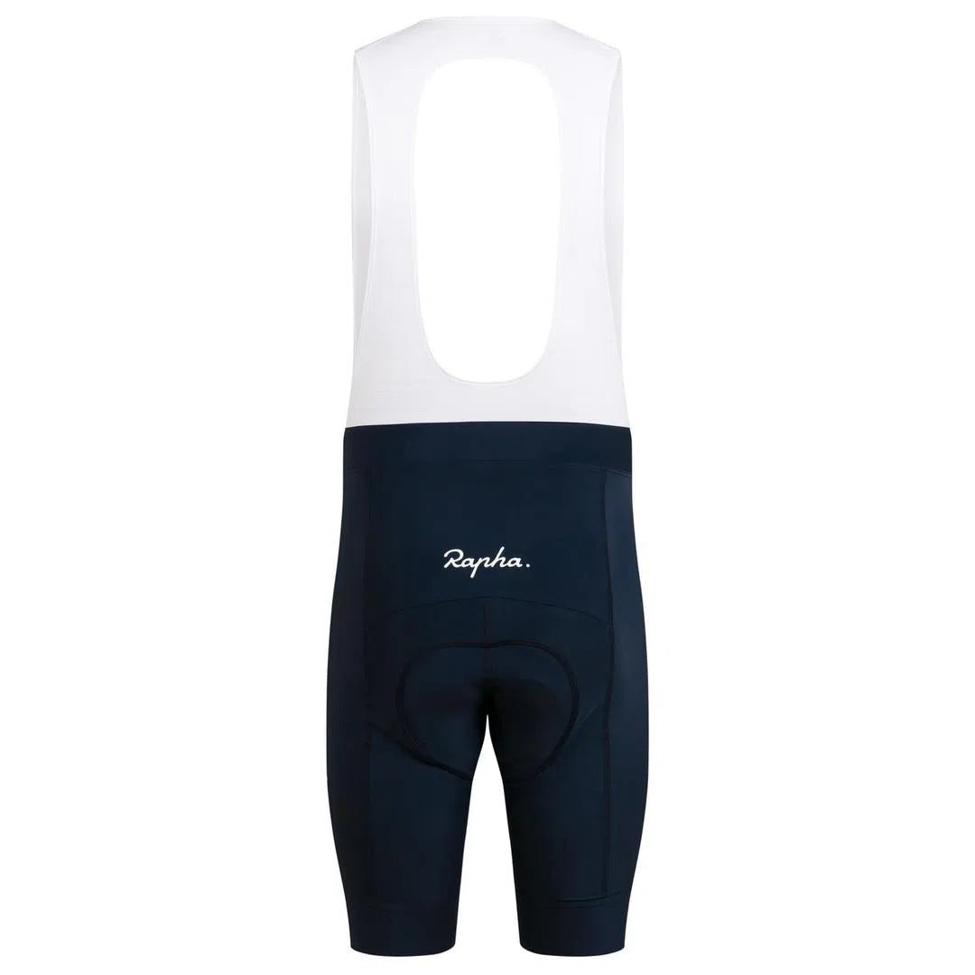 RAPHA Core Bib Shorts AW23 - DNW Dark Navy White-Velodrom