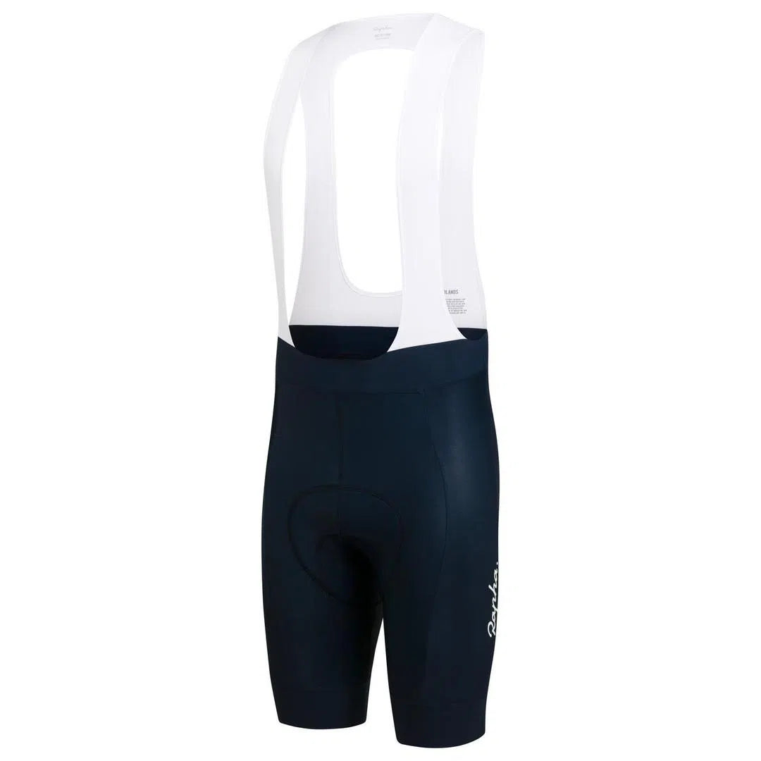 RAPHA Core Bib Shorts AW23 - DNW Dark Navy White-Velodrom