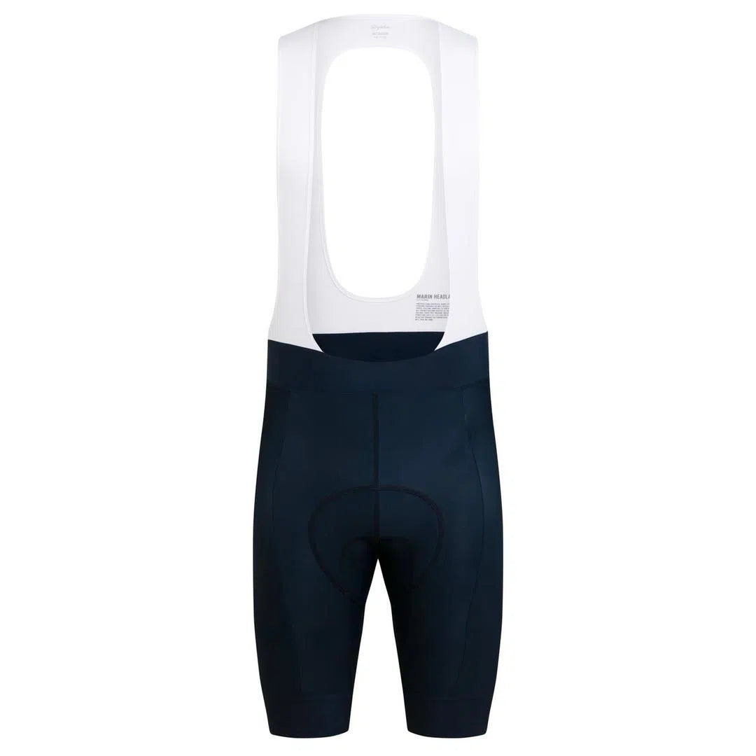 RAPHA Core Bib Shorts AW23 - DNW Dark Navy White-Velodrom