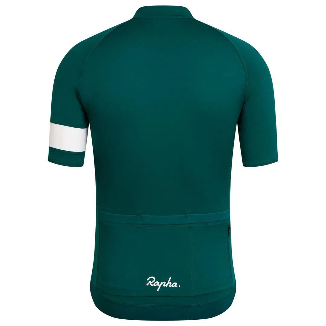 RAPHA Core Jersey - BGR Green-Velodrom