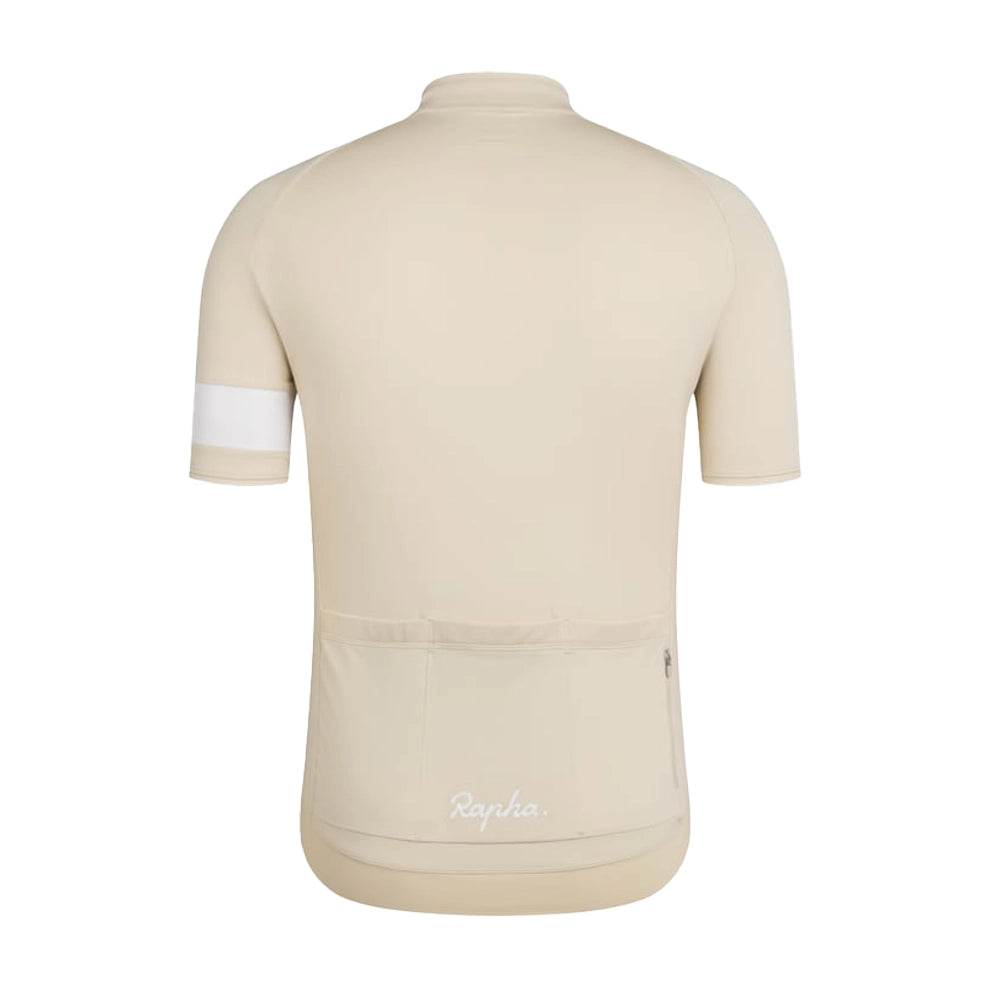 RAPHA Core Jersey - BRA Bone/White-Velodrom