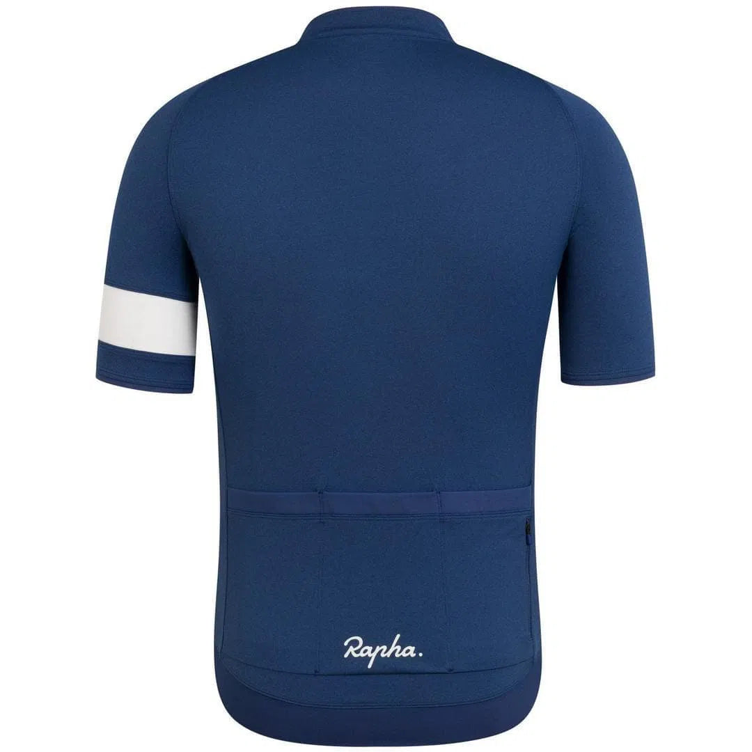 RAPHA Core Jersey - NBM Navy Marl Default Rapha 