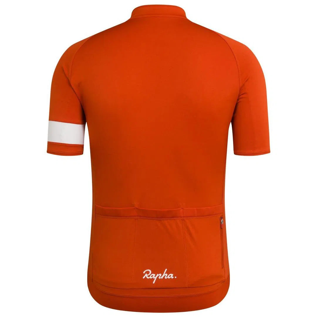 RAPHA Core Jersey - RWA Red Terracotta-Velodrom