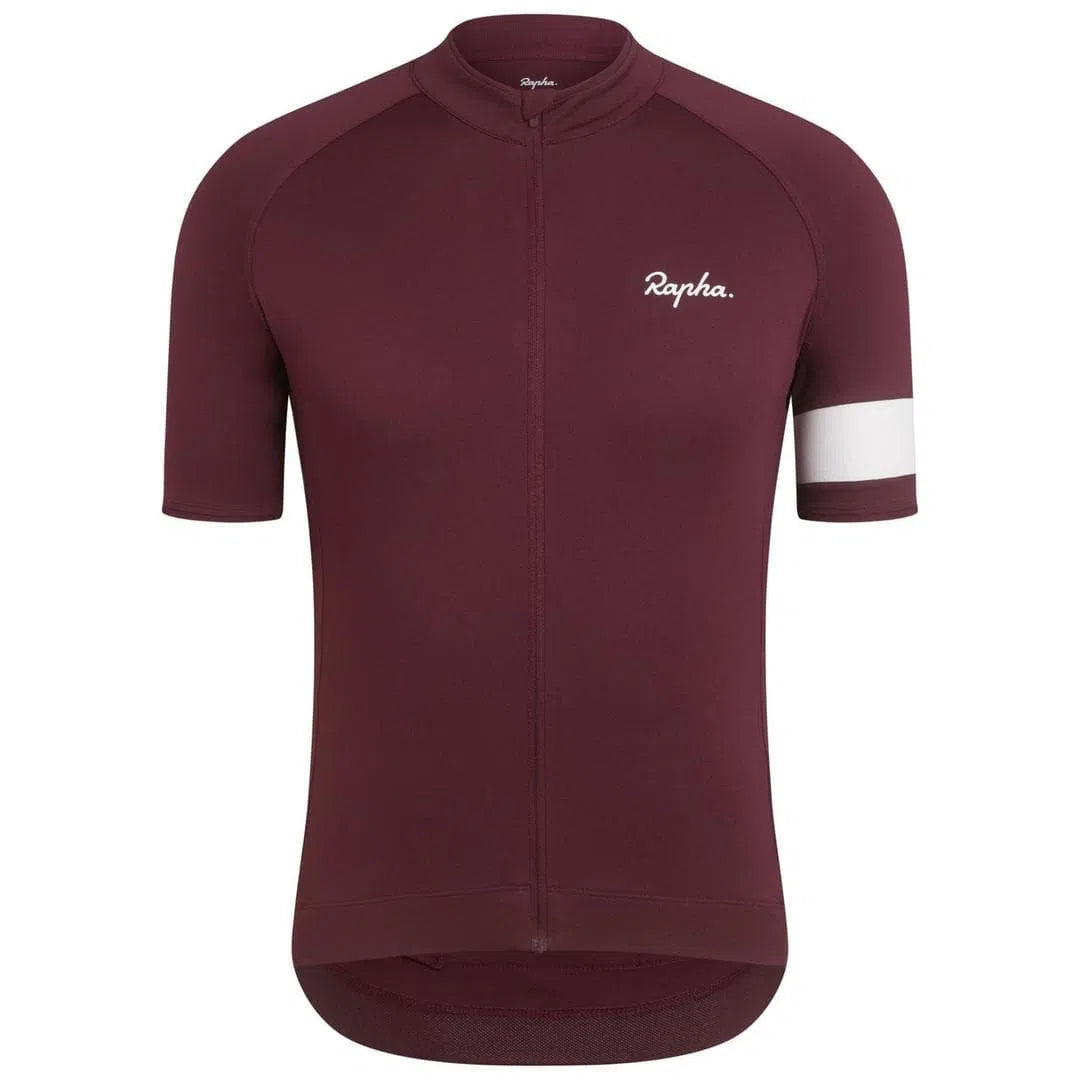 RAPHA Core Jersey - WWA Wine/White-Velodrom