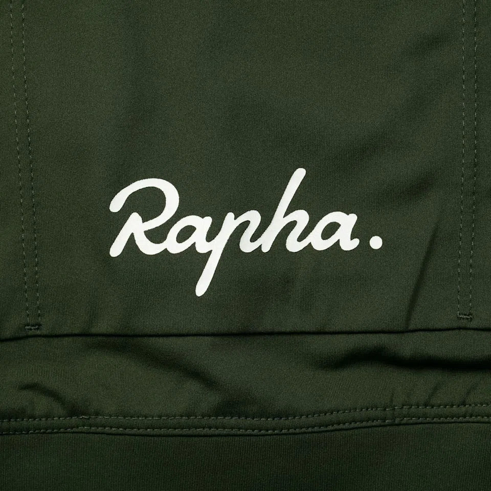 RAPHA Core Lightweight Jersey - KGW Deep Olive Green/ White-Velodrom