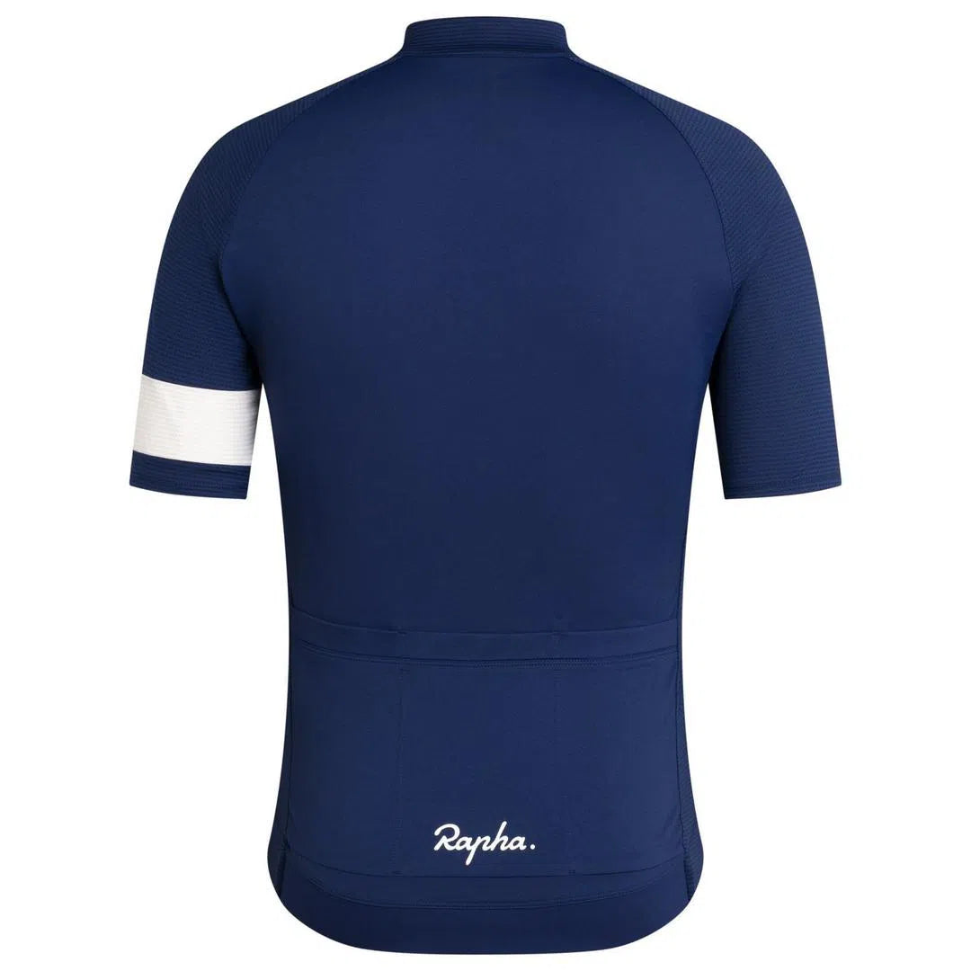 RAPHA Core Lightweight Jersey - MBW Navy-Velodrom