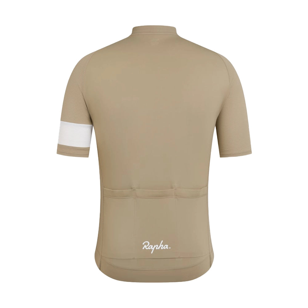 RAPHA Core Lightweight Jersey - THW Tan White-Velodrom