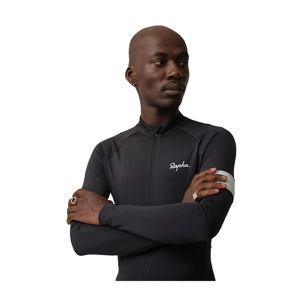 RAPHA Core Long Sleeve Jersey AW2023 - BLW Black-Velodrom