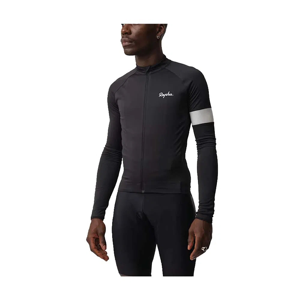 RAPHA Core Long Sleeve Jersey AW2023 - BLW Black-Velodrom