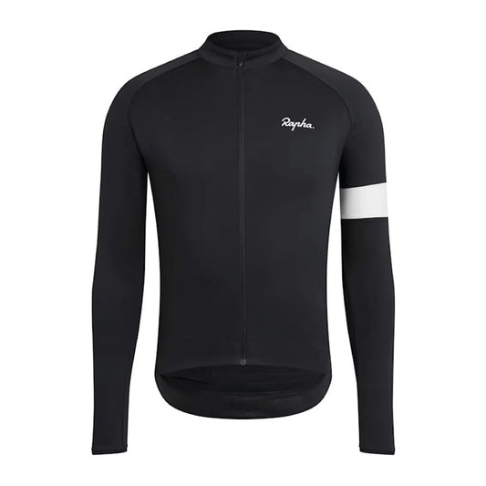 RAPHA Core Long Sleeve Jersey AW2023 - BLW Black-Velodrom