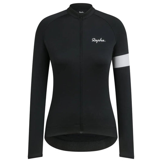 RAPHA Core Long Sleeve Women Jersey - BLW Black-Velodrom