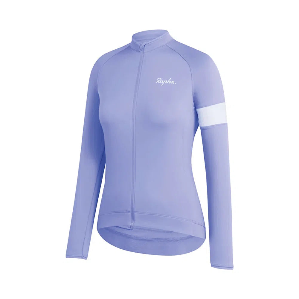 RAPHA Core Long Sleeve Women Jersey - LLW Lilac-Velodrom